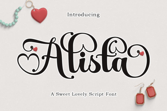 Alista Script: The Delicate Script Font for Elegant Design
