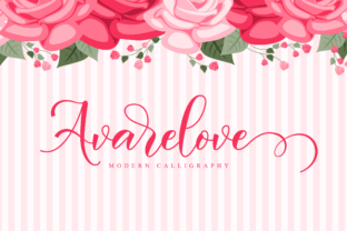 Avarelove Script: The Modern Script Font for Elegant Branding