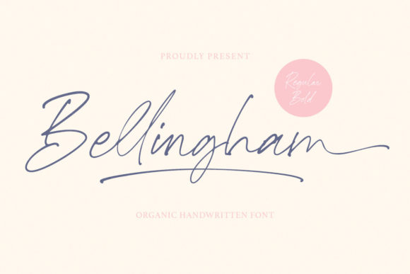 Bellingham Script: The Organic Handwritten Font for Authentic Brands