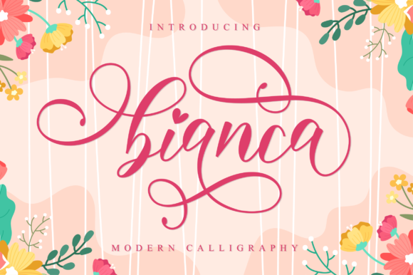 Bianca Script: A Modern Touch for Elegant DIY Projects