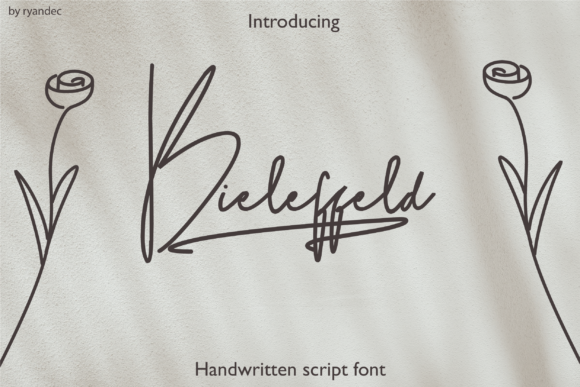Bieleffed Script: A Designer's Guide to This Delicate Typeface