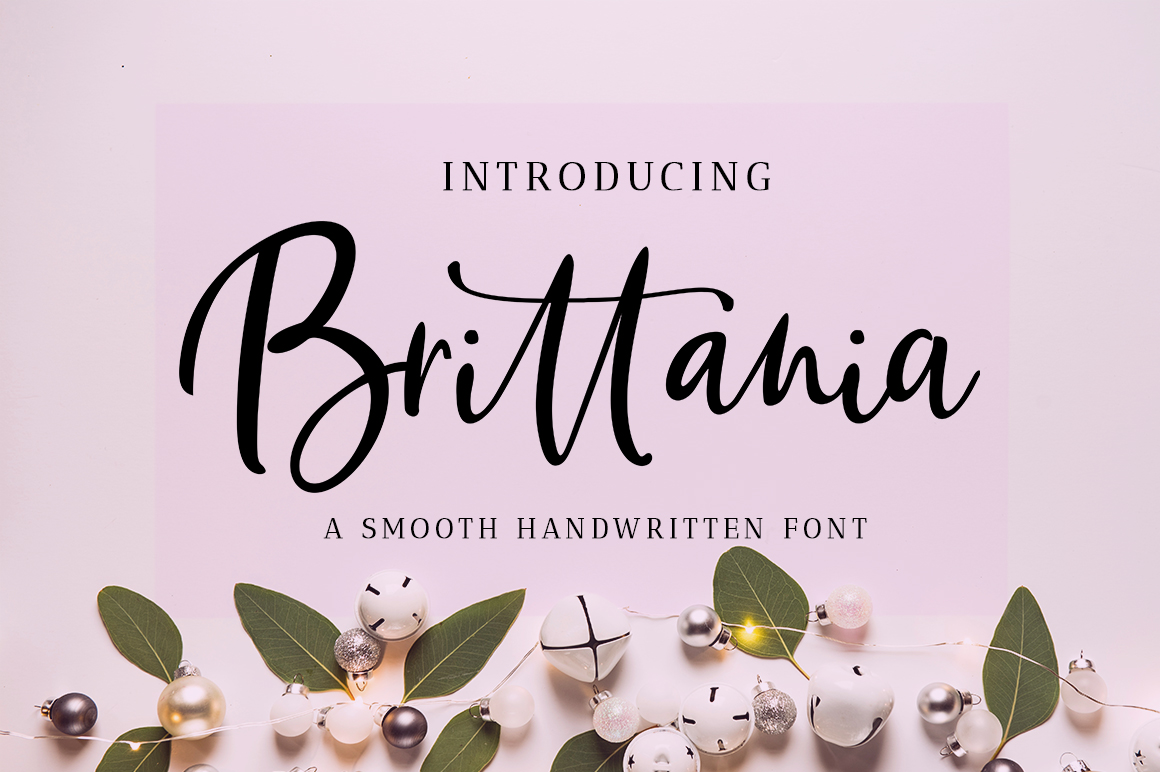 Brittania Script: A Bold Choice for Impactful Headlines