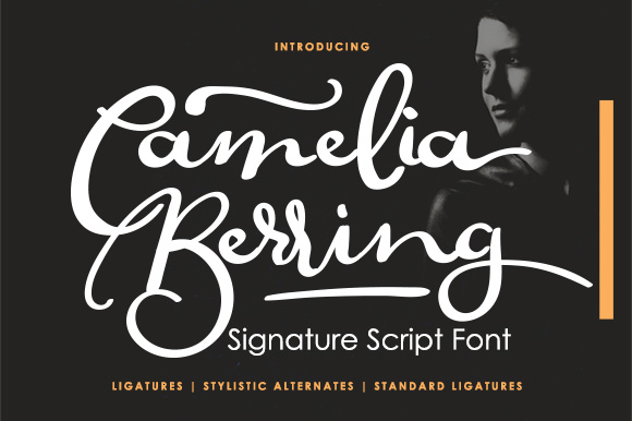 Camelia Berring Script: A Designer's Guide to This Hand-Lettered Font