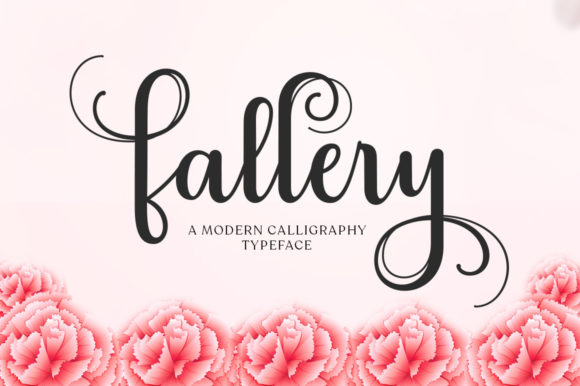 Fallery Script: A Handwritten Font for Modern Elegance