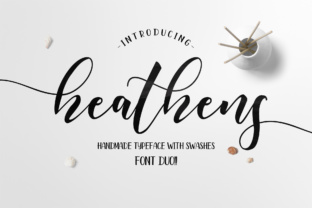 Heathens Script: A Fresh Calligraphy Font for Modern Brands