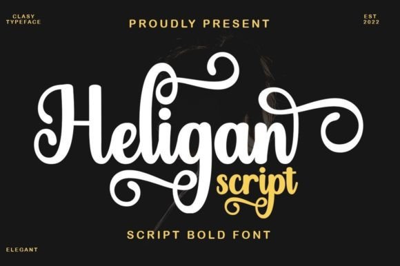 Heligan Script: A Sophisticated Handwritten Font for Authentic Design