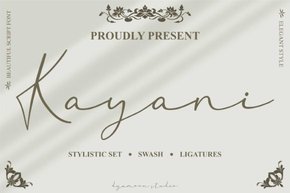 Kayani Script: A Handwritten Font for Modern Brands