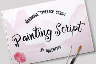 Painting Script: A Handmade Brush Font for Authentic Projects