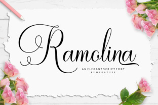 Ramolina Script: A Calligraphy Font for Timeless Elegance