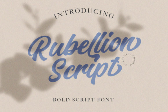 Rubelion Script: A Guide to This Elegant Typeface