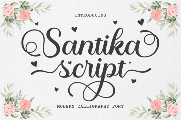 Santika Script: Blending Timeless Elegance with Modern Design Needs