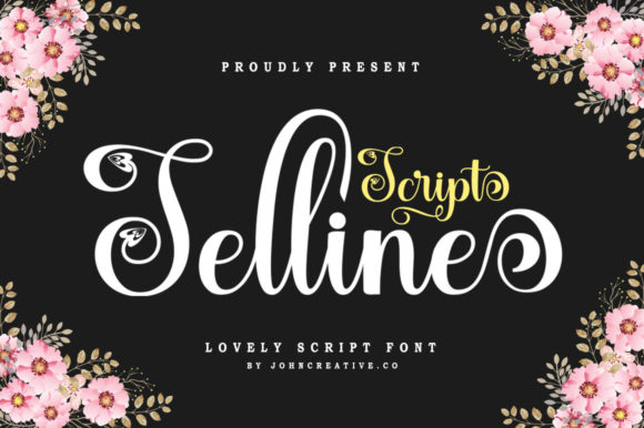 Selline Script: A Handwritten Touch for Modern Designs