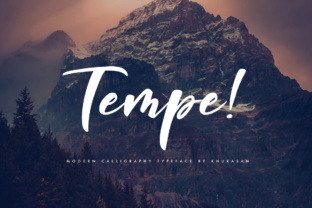 Why Tempe! Script is Your Next Go-To Creative Font